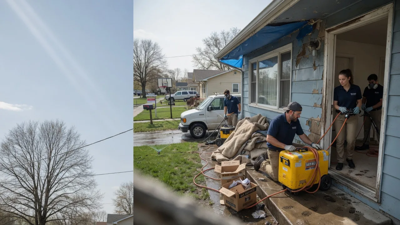 Basement Flood Cleanup in Verdunville, WV near me